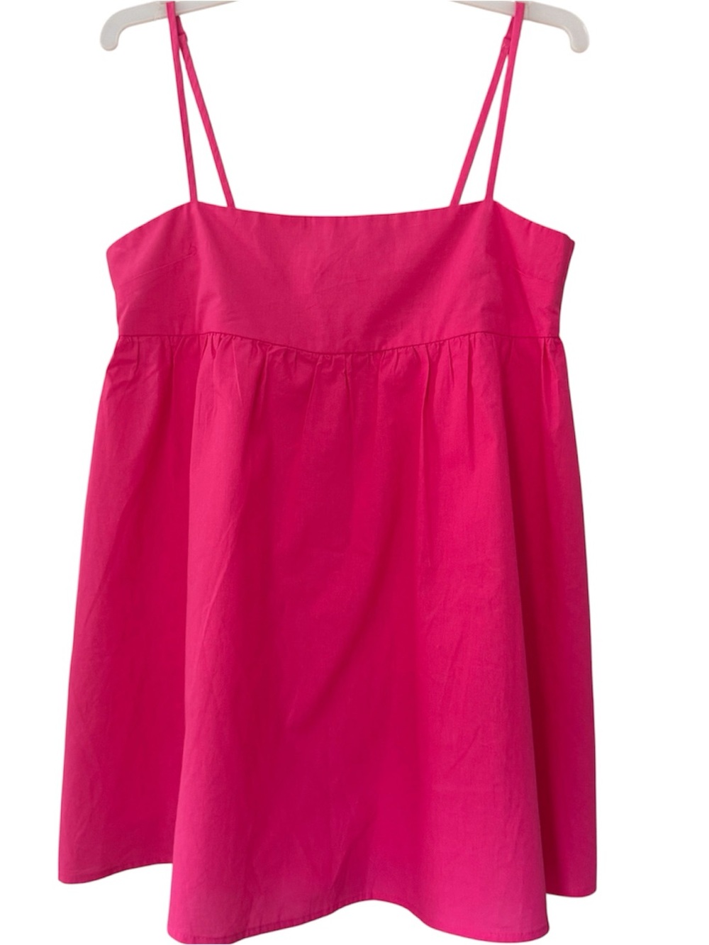 HYFVE Babydoll Romper Small Pink 100% Cotton Barbiecore Barbie Bubblegum EUC